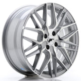 Cerchio in Lega JAPAN RACING JR28 17x7 ET40 4x100 Silver Machined