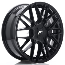 Load image into Gallery viewer, Cerchio in Lega JAPAN RACING JR28 17x7 ET20-45 con foratura su misura Gloss Black