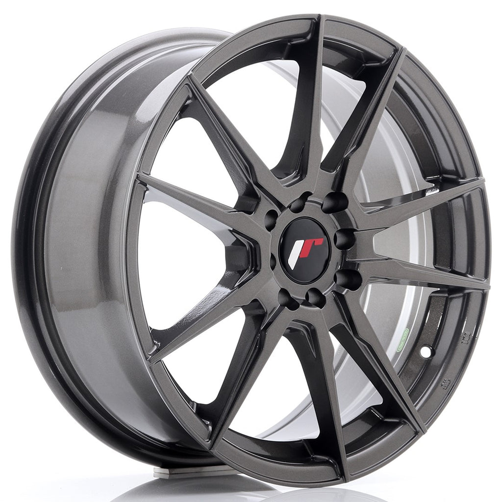 Cerchio in Lega JAPAN RACING JR21 17x7 ET40 5x100/114 Hyper Gray