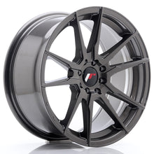 Carica l&#39;immagine nel visualizzatore di Gallery, Cerchio in Lega JAPAN RACING JR21 17x8 ET35 5x100/114 Hyper Gray