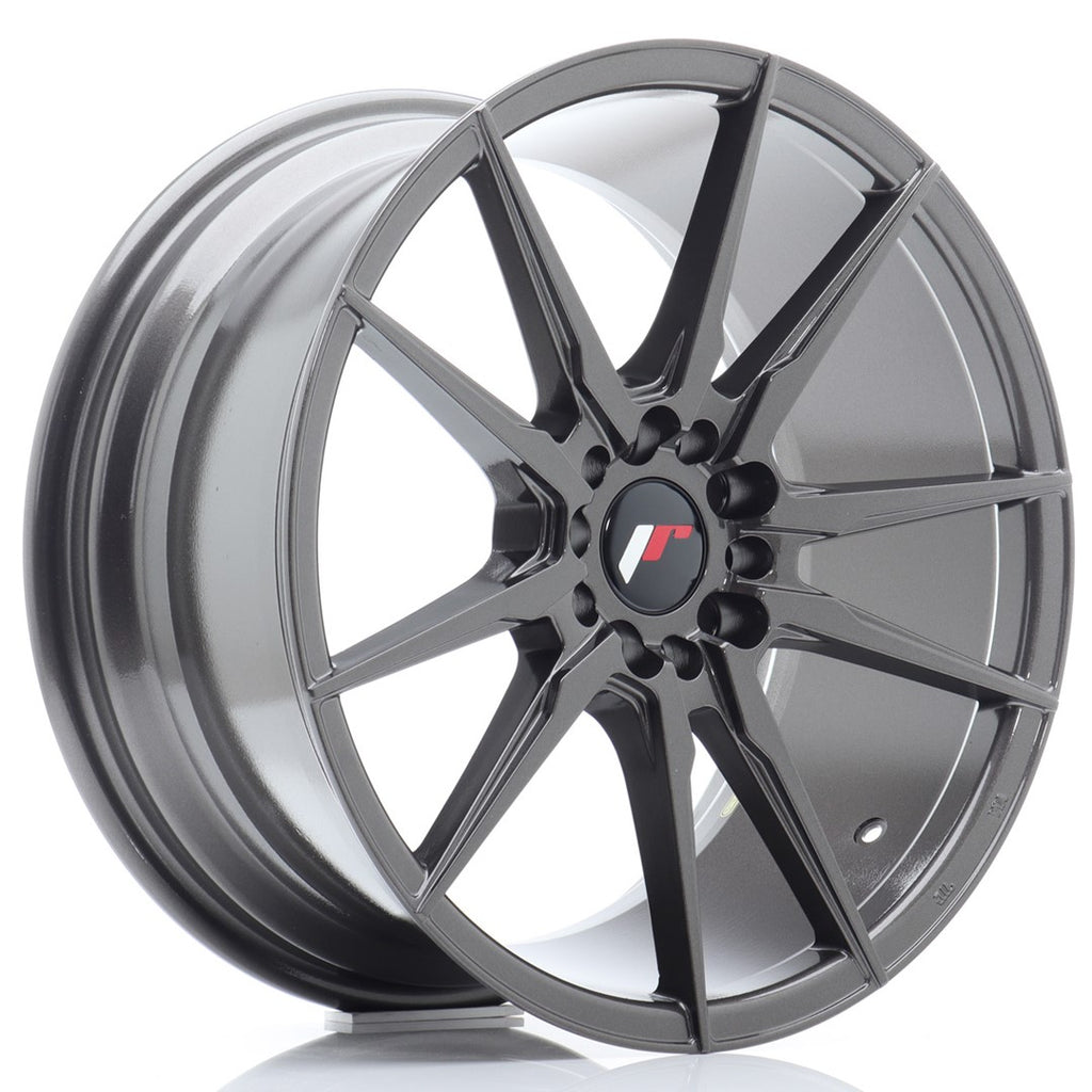 Cerchio in Lega JAPAN RACING JR21 18x8.5 ET40 5x112/114 Hyper Gray