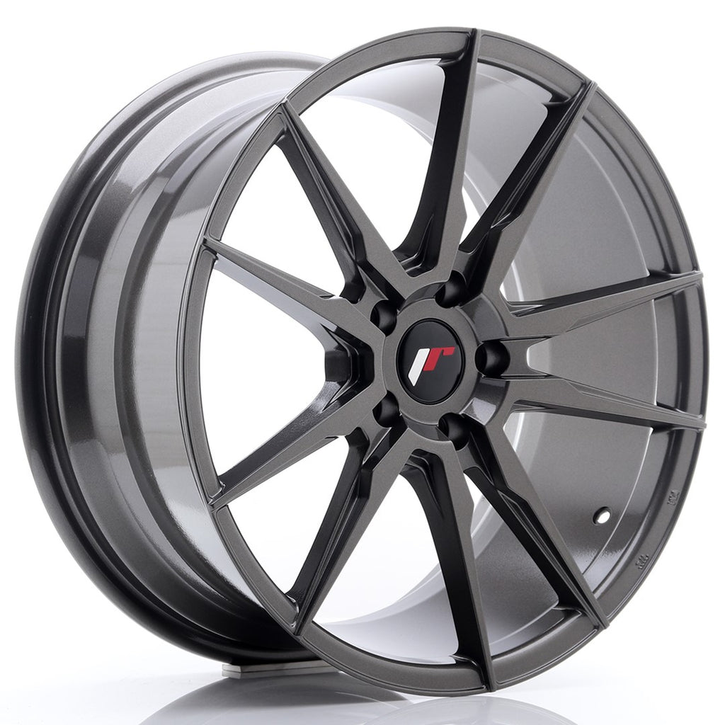 Cerchio in Lega JAPAN RACING JR21 19x8.5 ET35 5x120 Hyper Gray