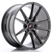 Carica l&#39;immagine nel visualizzatore di Gallery, Cerchio in Lega JAPAN RACING JR21 19x8.5 ET35 5x120 Hyper Gray