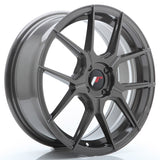 Cerchio in Lega JAPAN RACING JR30 17x7 ET40 4x100 Hyper Gray