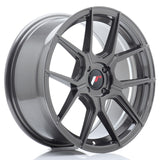 Cerchio in Lega JAPAN RACING JR30 17x8 ET40 4x100 Hyper Gray