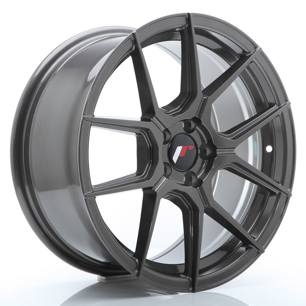 Cerchio in Lega JAPAN RACING JR30 17x8 ET40 5x100 Hyper Gray