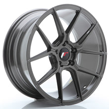 Carica l&#39;immagine nel visualizzatore di Gallery, Cerchio in Lega JAPAN RACING JR30 18x8.5 ET35 5x120 Hyper Gray