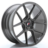 Cerchio in Lega JAPAN RACING JR30 18x8.5 ET35 5x120 Hyper Gray