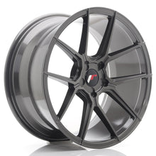 Load image into Gallery viewer, Cerchio in Lega JAPAN RACING JR30 19x9.5 ET35-40 5H con foratura su misura Hyper Gray
