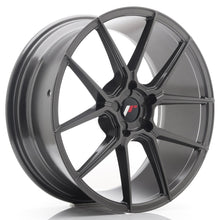 Load image into Gallery viewer, Cerchio in Lega JAPAN RACING JR30 20x8,5 ET20-42 5H con foratura su misura Hyper Gray