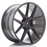 Cerchio in Lega JAPAN RACING JR30 21x10.5 ET15-45 5H con foratura su misura Hyper Gray