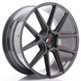 Cerchio in Lega JAPAN RACING JR30 21x9 ET20-40 5H con foratura su misura Hyper Gray