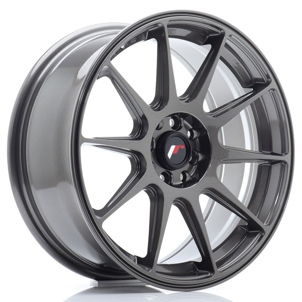 Cerchio in Lega JAPAN RACING JR11 17x7.25 ET35 4x100/114.3 Hyper Gray