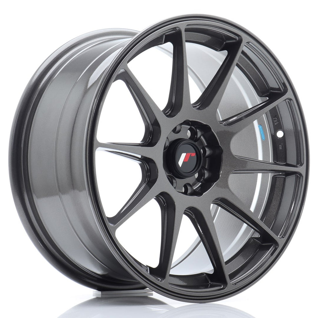 Cerchio in Lega JAPAN RACING JR11 17x8.25 ET35 4x100/114.3 Hyper Gray