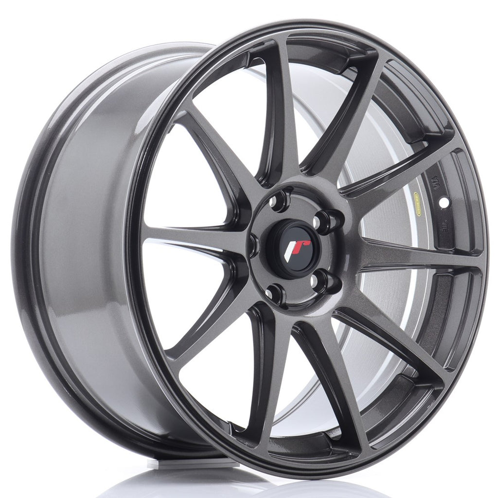 Cerchio in Lega JAPAN RACING JR11 18x8.5 ET40 5x112 Hyper Gray