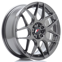 Carica l'immagine nel visualizzatore di Gallery, Cerchio in Lega JAPAN RACING JR18 17x7 ET40 5x108/112 Hyper Gray