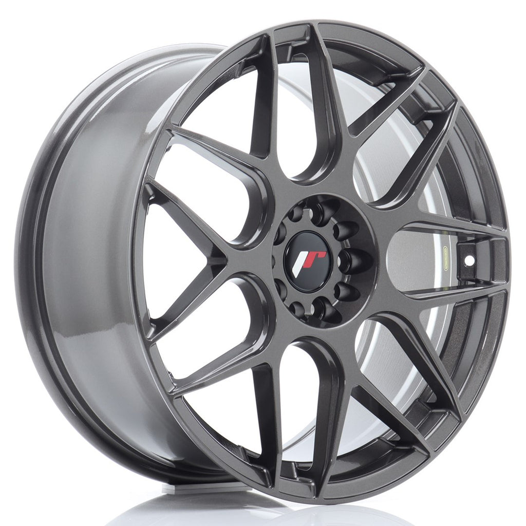 Cerchio in Lega JAPAN RACING JR18 19x8,5 ET40 5x112/114 Hyper Gray