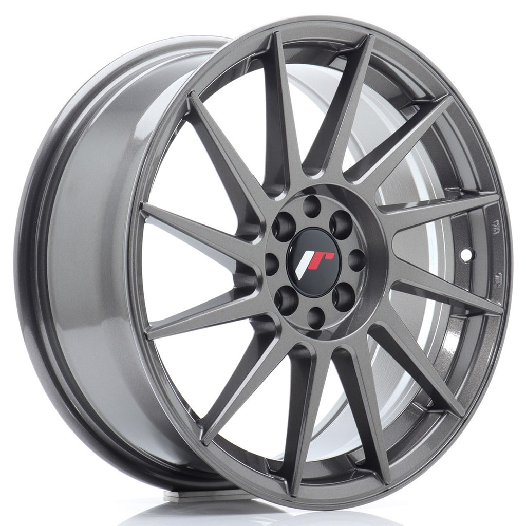 Cerchio in Lega JAPAN RACING JR22 17x7 ET35 4x100/114 Hyper Gray