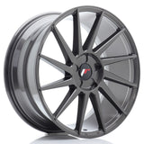 Cerchio in Lega JAPAN RACING JR22 19x8.5 ET20-43 5H con foratura su misura Hyper Gray