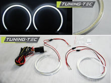 Carica l&#39;immagine nel visualizzatore di Gallery, Anelli per fari ANGEL EYES SMD HALOGEN TYPE per BMW Serie 3 E46