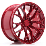 Cerchio in Lega CONCAVER CVR1 20x10.5 ET15-45 con foratura su misura Candy Red