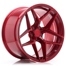 Cerchio in Lega CONCAVER CVR2 20x9,5 ET22-40 con foratura su misura Candy Red