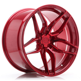 Cerchio in Lega CONCAVER CVR3 20x10,5 ET15-45 con foratura su misura Candy Red