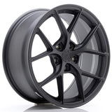 Cerchio in Lega JAPAN RACING SL01 18x8.5 ET42 5x112 Matt Gun Metal