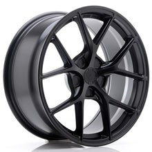 Load image into Gallery viewer, Cerchio in Lega JAPAN RACING SL01 Flow Formed 18x8.5 ET20-42 5H con foratura su misura Matt Black