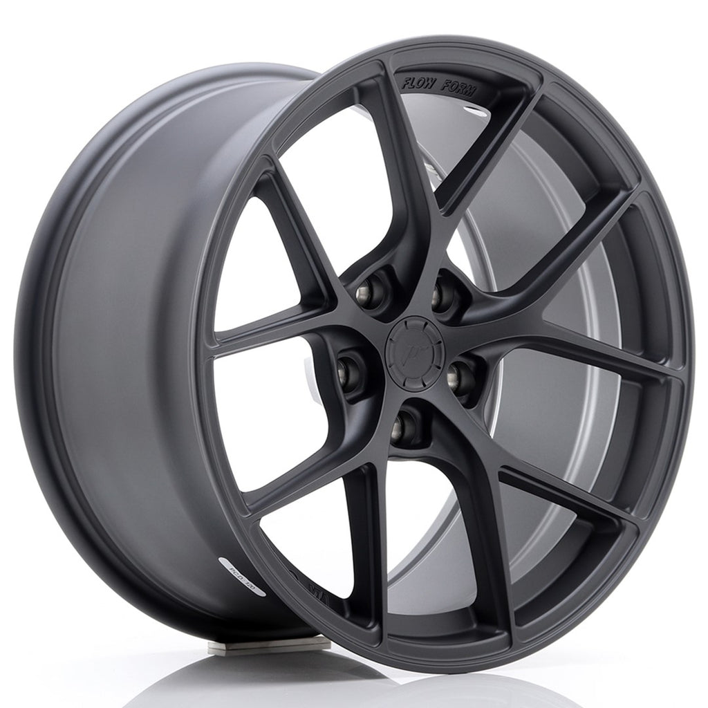 Cerchio in Lega JAPAN RACING SL01 18x9.5 ET25 5x120 Matt Gun Metal