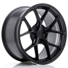 Load image into Gallery viewer, Cerchio in Lega JAPAN RACING SL01 Flow Formed 18x9.5 ET25-38 5H con foratura su misura Matt Black