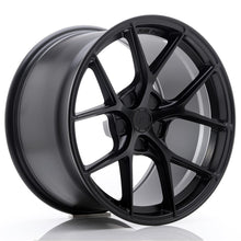 Load image into Gallery viewer, Cerchio in Lega JAPAN RACING SL01 Flow Formed 18x10.5 ET25-38 5H con foratura su misura Matt Black