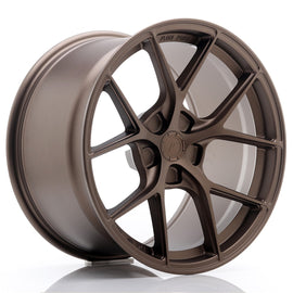 Cerchio in Lega JAPAN RACING SL01 18x10,5 ET25-38 5H con foratura su misura Matt Bronze