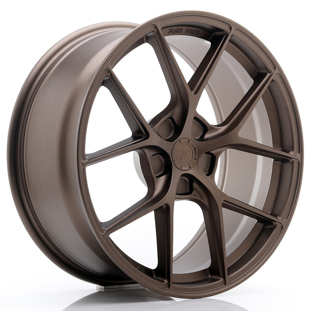 Cerchio in Lega JAPAN RACING SL01 Flow Formed 19x8.5 ET20-45 5H con foratura su misura Matt Bronze