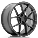 Cerchio in Lega JAPAN RACING SL01 Flow Formed 19x8.5 ET20-45 5H con foratura su misura Matt Gun Metal