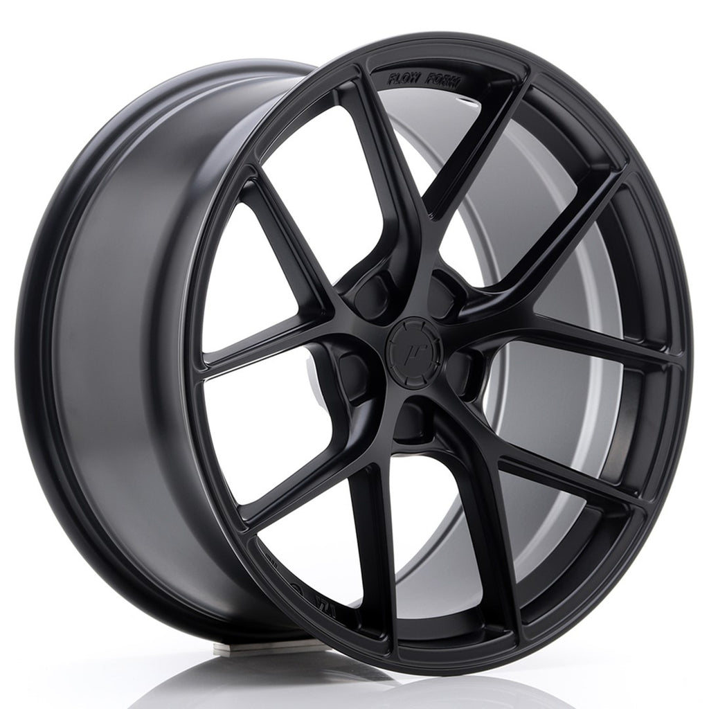 Cerchio in Lega JAPAN RACING SL01 Flow Formed 19x9.5 ET25-40 5H con foratura su misura Matt Black