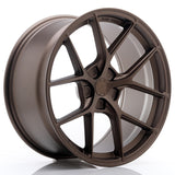 Cerchio in Lega JAPAN RACING SL01 Flow Formed 19x9.5 ET25-40 5H con foratura su misura Matt Bronze