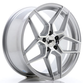 Cerchio in Lega JAPAN RACING JR34 18x8 ET42 5x112 Silver Machined Face