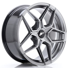 Load image into Gallery viewer, Cerchio in Lega JAPAN RACING JR34 18x8 ET20-42 5H con foratura su misura Hyper Black