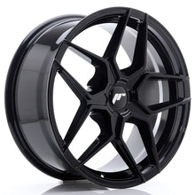 Load image into Gallery viewer, Cerchio in Lega JAPAN RACING JR34 18x8 ET20-42 5H con foratura su misura Gloss Black