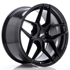 Cerchio in Lega JAPAN RACING JR34 18x9 ET20-42 5H con foratura su misura Gloss Black