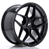 Cerchio in Lega JAPAN RACING JR34 18x9 ET20-42 5H con foratura su misura Glossy Black