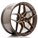 Cerchio in Lega JAPAN RACING JR34 18x9 ET20-42 5H con foratura su misura Platinum Bronze