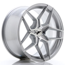 Load image into Gallery viewer, Cerchio in Lega JAPAN RACING JR34 18x9 ET20-42 5H con foratura su misura Silver Machined Face
