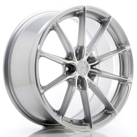 Cerchio in Lega JAPAN RACING JR37 19x8,5 ET45 5x112 Silver Machined Face