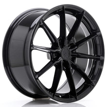 Load image into Gallery viewer, Cerchio in Lega JAPAN RACING JR37 19x8.5 ET20-45 5H con foratura su misura Glossy Black