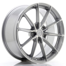 Load image into Gallery viewer, Cerchio in Lega JAPAN RACING JR37 19x8.5 ET20-45 5H con foratura su misura Silver Machined Face