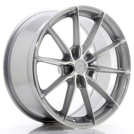 Cerchio in Lega JAPAN RACING JR37 19x8.5 ET35 5x112 Silver Machined