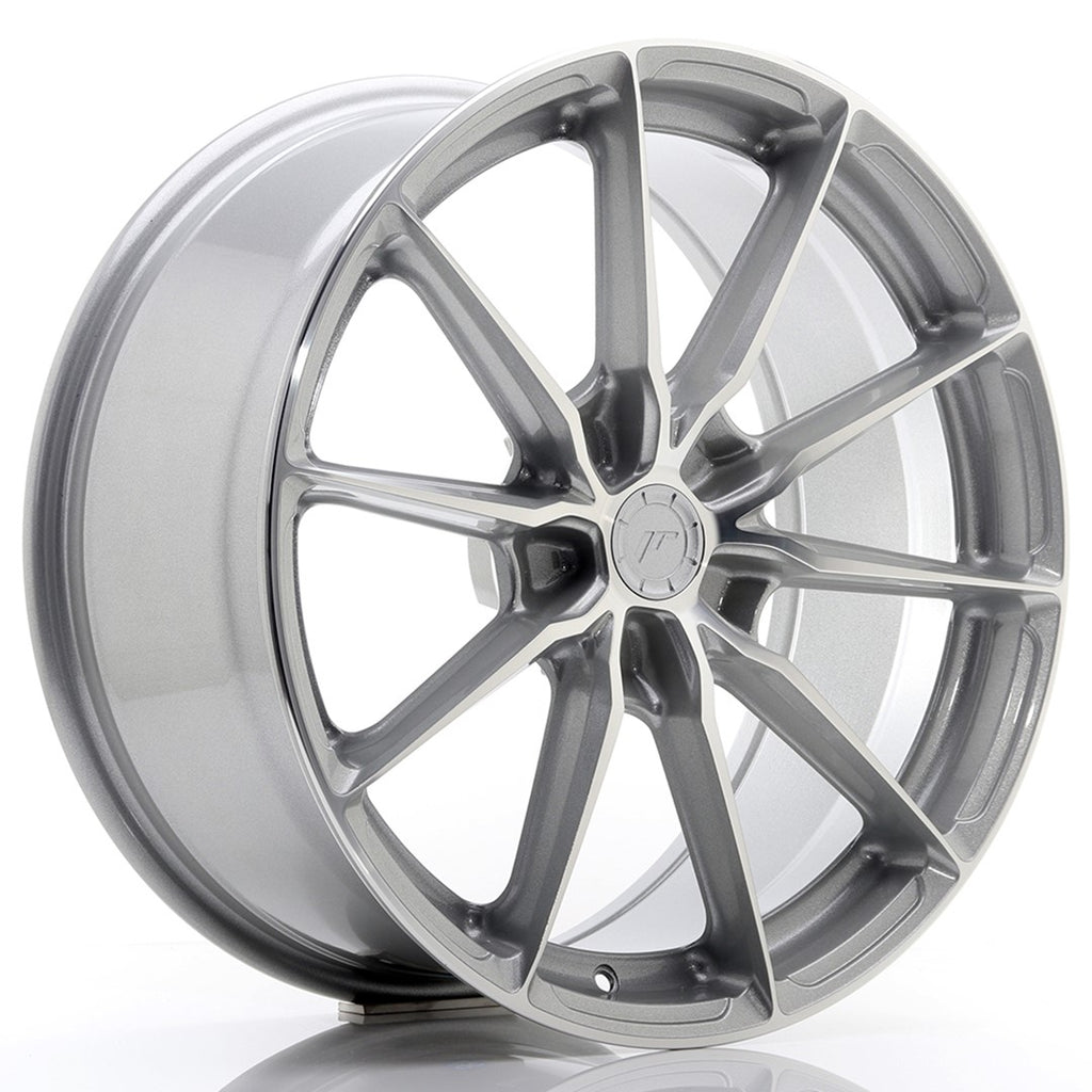 Cerchio in Lega JAPAN RACING JR37 19x8,5 ET35 5x112 Silver Machined