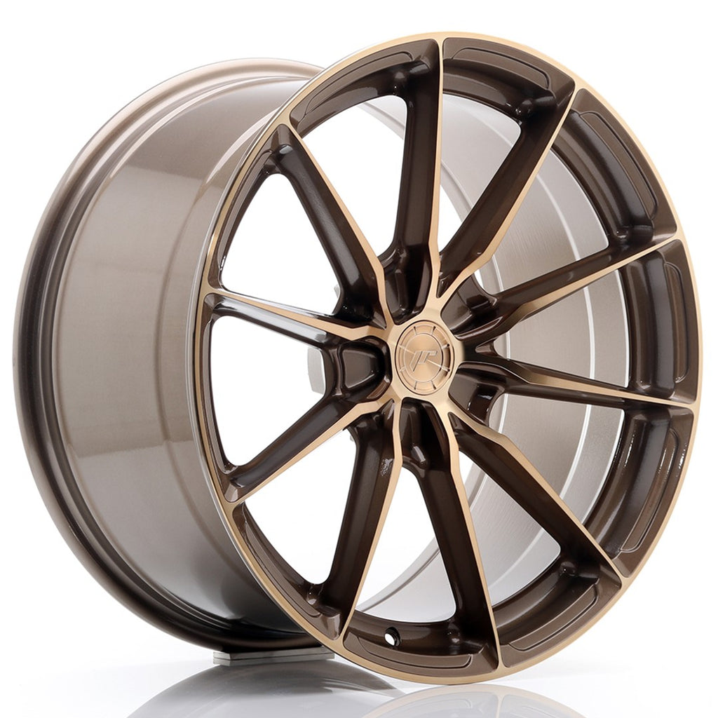 Cerchio in Lega JAPAN RACING JR37 19x9.5 ET20-45 5H con foratura su misura Platinum Bronze